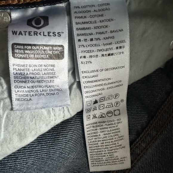 Levi’s Ribcage Straight Ankle Women’s Jeans with Raw Hem Size 31 - Picture 12 of 16